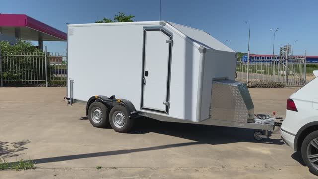 Кемпер Исток. Жилой модуль с тормозной системой смотреть онлайн