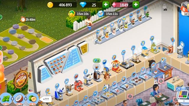 my cafe:recipes and stories (forest pudding) #gamer #mycafe #gameplay #gamingvideos смотреть онлайн