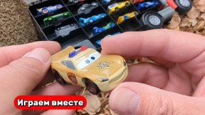 Играем в машинки из мультика 🚗 Мультфильм Тачки ! Видео для детей