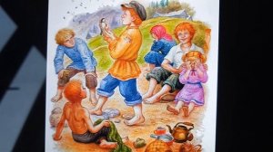 В. Астафьев. "Конь с розовой гривой".