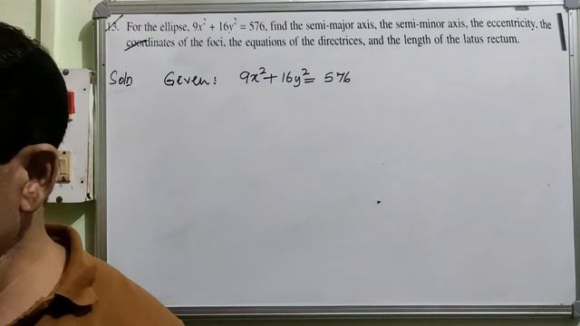 Ellipse | Ex-12(b) | Conic Section | Class 12 | Part 2 | смотреть онлайн