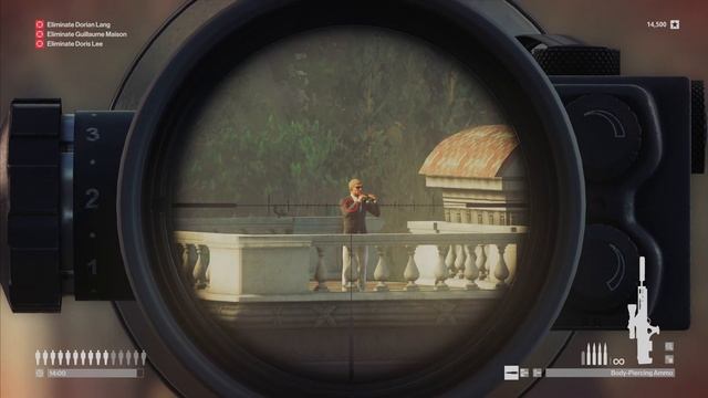 HITMAN™ 2: Sniper Assassin - Himmelstein, Austria(Target killed but bodyguards ran away🤣) PS5 смотреть онлайн