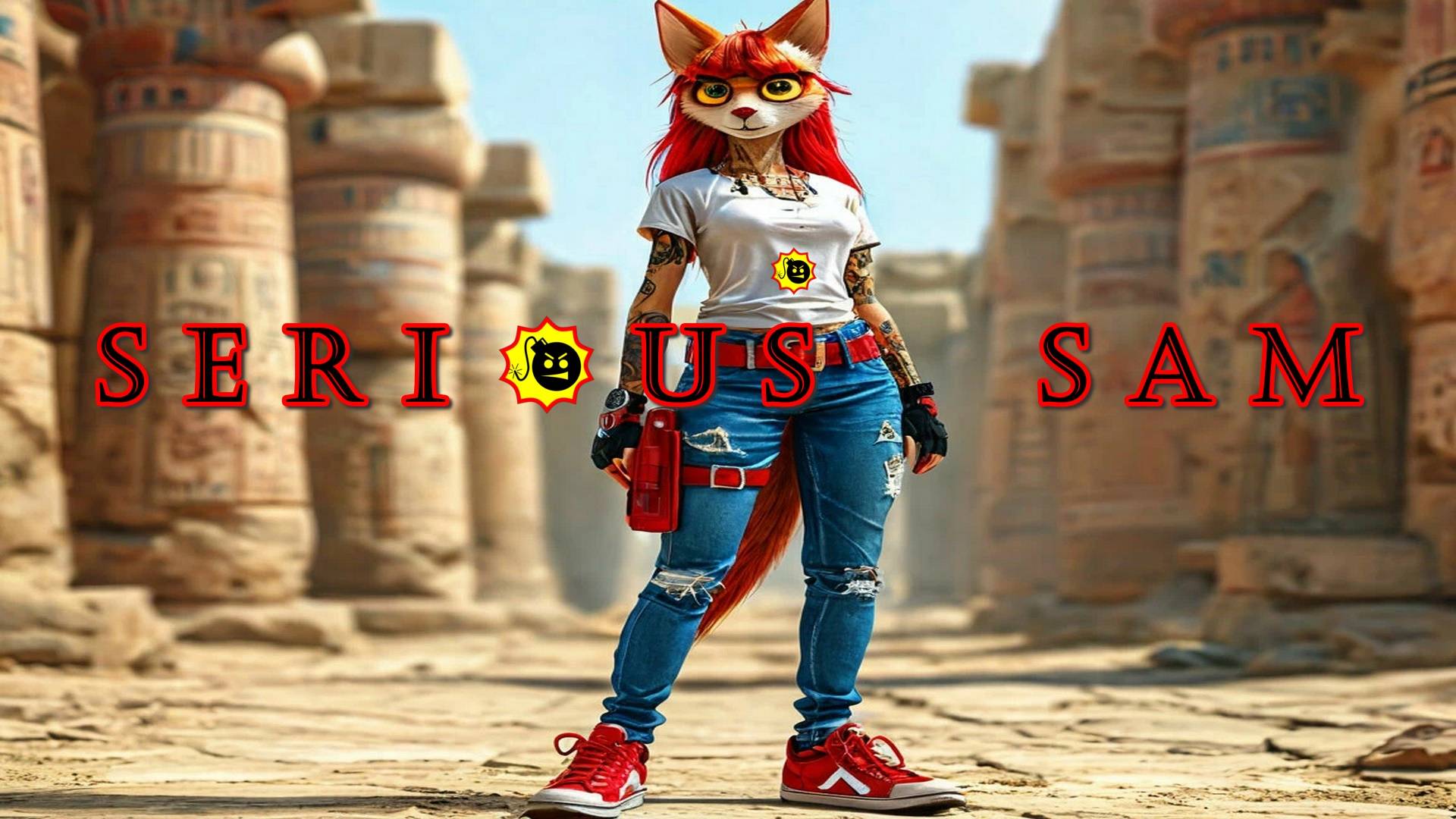 Serious Sam глава Egypt местность The Temple Of Hatshepsut 2001 год год Сложность игры Круто 18+