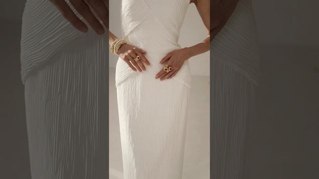 Свадебное платье Слияние из коллекции «Прикосновение струн» 2025 от бренда Anna Kuznetcova