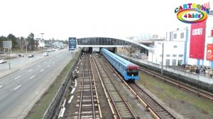 Изучаем цвета и машинки. Развивающее видео про транспорт для детей