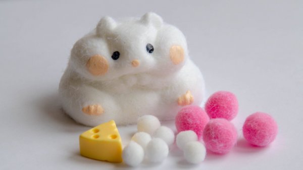 обзор Таба Сквиш Хомяк (игрушка лизун)