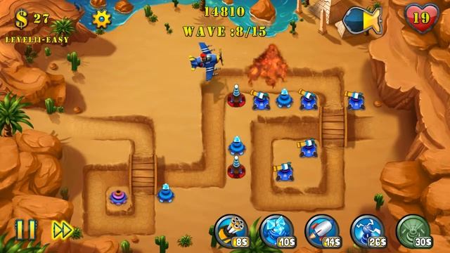 Tower Defense Evolution level 11 easy (Защита замка эволюция уровень 11 легко) смотреть онлайн