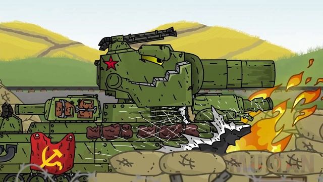 Битва Советский Монстров - Мультики про танки #multan #tank #cartoons смотреть онлайн