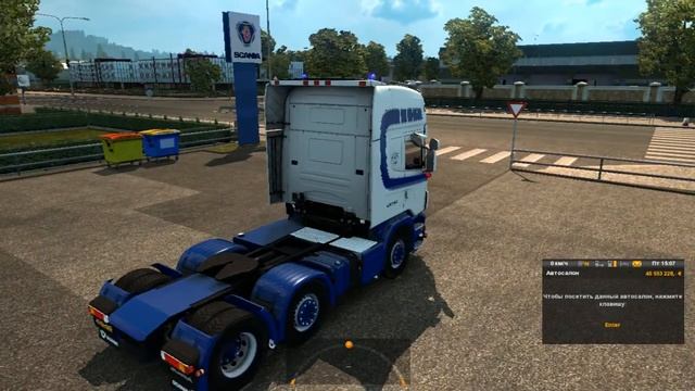 Euro Truck Simulator 2 Обзор мода (Scania R500 Hermus) смотреть онлайн