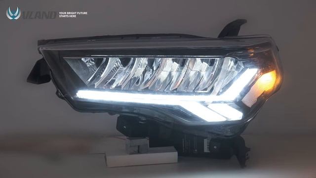 VLAND LED HEADLIGHTS FOR TOYOTA 4RUNNER 2014-2021 FRONT LAMPS смотреть онлайн