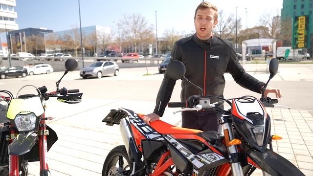 BETA 125CCM VS FANTIC 125 CCM 2022 SUPERMOTO смотреть онлайн