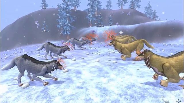 Wolf Pack vs Dire Wolf | Canine Face-off [S1E6] | SPORE смотреть онлайн