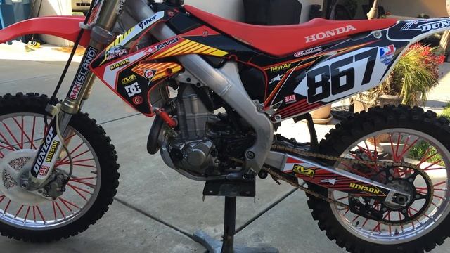 2009 Crf450r Rebuild