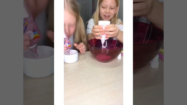 Делаем слаймики из клея от M.kuksa