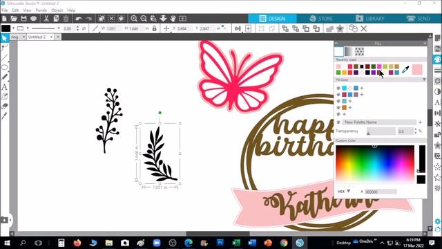 CAKE TOPPER DESIGN I TRACE OUTER EDGE I TRACE I SILHOUETTE CAMEO I CAMEO 4 I CAKE TOPPER смотреть онлайн