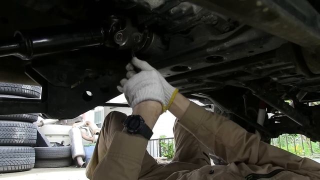 ランクル80　ダブルカルダンプロペラシャフト取り付け　Toyota Land Cruiser HDJ81V 1HD-FT 4.2 TURBO DIESEL смотреть онлайн