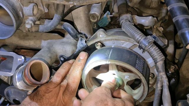 Change timing belt land cruiser V8 смотреть онлайн