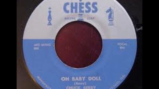 CHUCK BERRY BABY DOLL CHESS RECORD LABEL 1664