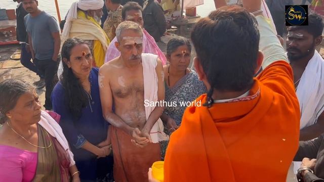 Pinda Pradanam In Kasi | కాశీలో పితృ తర్పణాలు ఇక్కడే ఇవ్వాలి | Kasi Kedar Ghat Video | Varanasi Tou смотреть онлайн