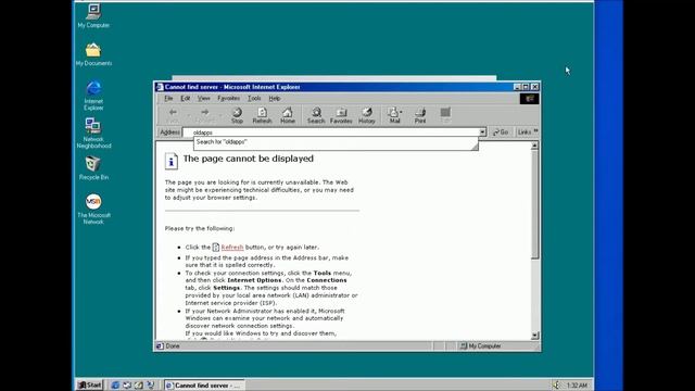 Windows 98 SE Beta 2 Build 2136 смотреть онлайн
