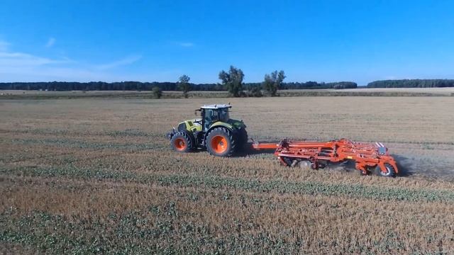 CLAAS AXION 850 + HORSCH TIGER 4 MT - AGRO SZNAJDER WKP/ CLAAS, HORSCH, FLIEGL смотреть онлайн