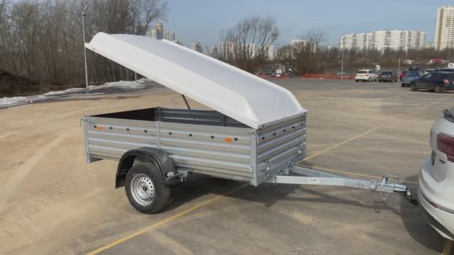 Легковой прицеп МЗСА 817704.014 смотреть онлайн