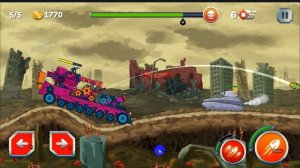 Геранд Гнутые Дула -Танк Часовой бой #1- Купил все танки