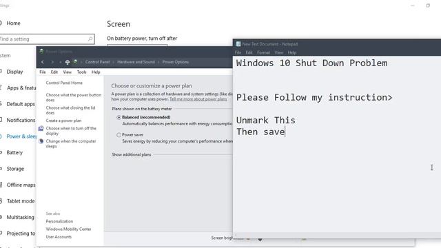 windows 10 shutdown problem 100% fixed смотреть онлайн