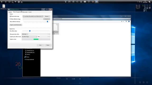 Windows 10 customisation 1607 : complément aeroglass - aeroGUI смотреть онлайн