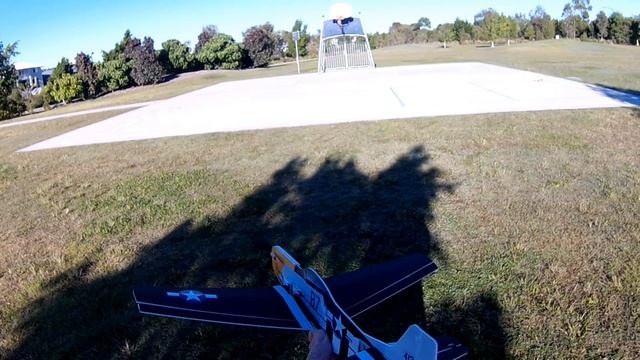 Minimum RC P-51 Mustang - Test Flight смотреть онлайн