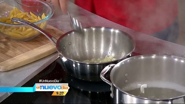 Receta de Penne Pomodoro | Un Nuevo Día | Telemundo смотреть онлайн