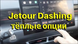 Как быстро прогревается jetour Dashing