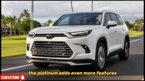 2024 Toyota Grand Highlander/Toyota Grand Highlander 2024 Hybird Platinum/ #new car 2024