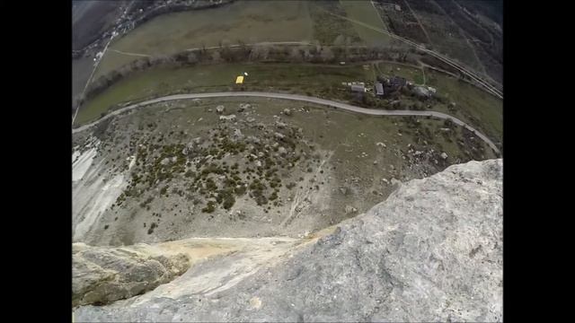 5 грот Качи-Кальон прыжки с веревкой в Крыму с командой Скайлайн