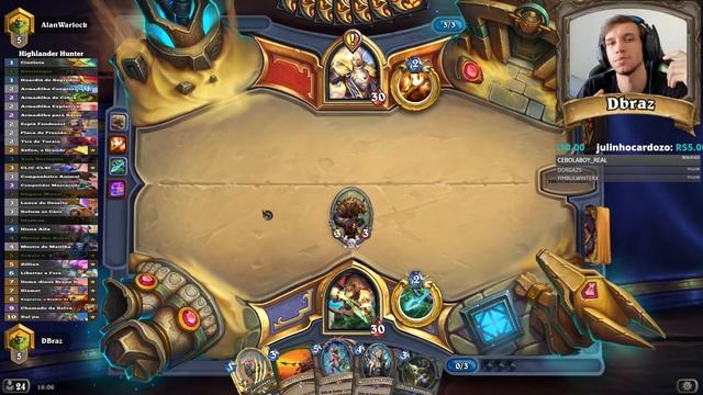 HEARTHSTONE - CAÇANDO SACERDOTES! (STANDARD HIGHLANDER HUNTER) смотреть онлайн