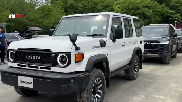 New 2024 Toyota Land Cruiser 70 AX | Test Drive | Exterior and Interior смотреть онлайн