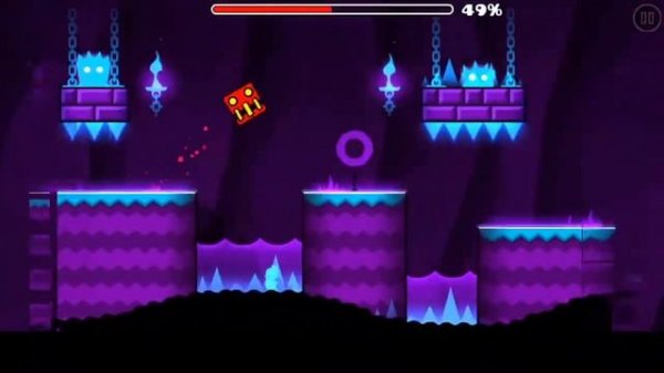 Geometry Dash Meltdown ( Full coin & levels)