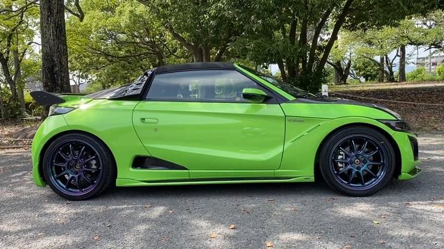 S660 軽量化カスタムレビュー❣️ ボディパーツカーボン化😍 смотреть онлайн