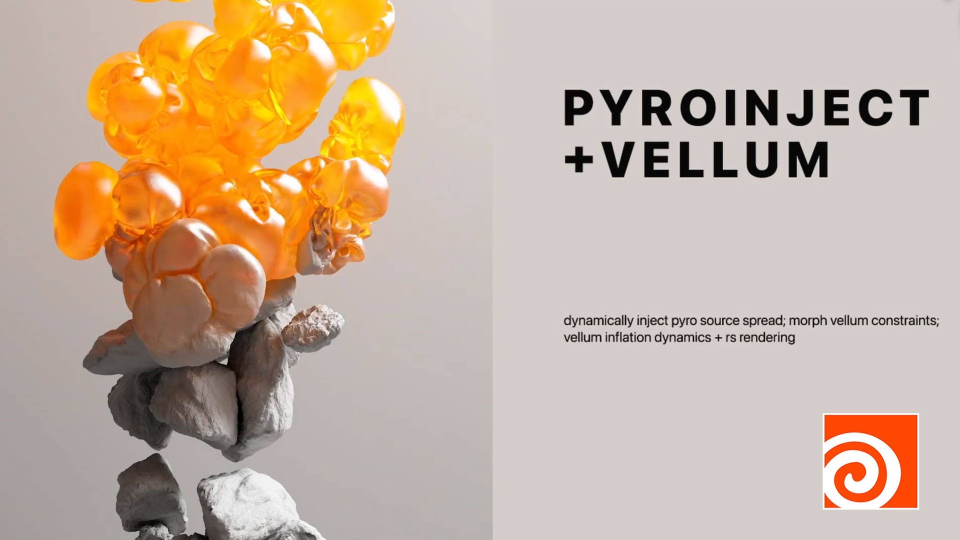 Houdini - Pyro Inject + Vellum