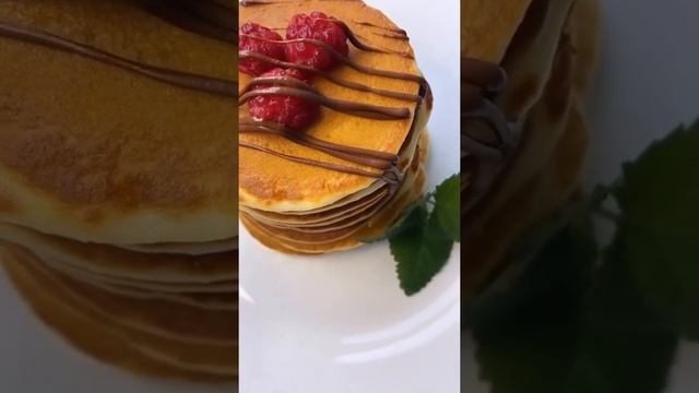 Самые вкусные панкейки, на кефире. Ммм.. смотреть онлайн