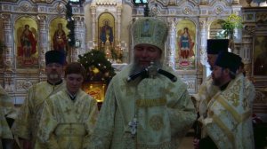 Слово митрополита Евгения 11 января 2025 в храме во имя Всех Святых города Екатеринбурга