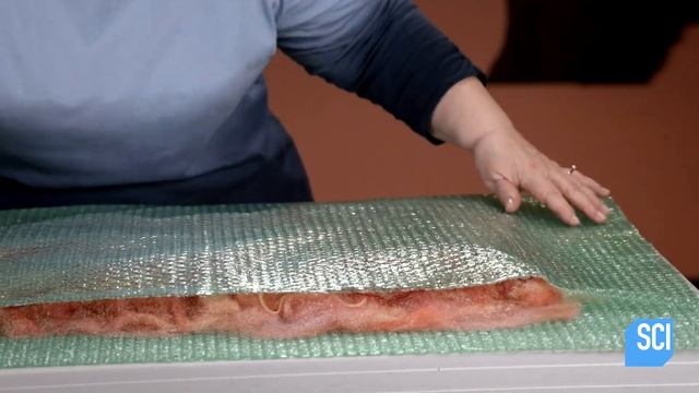 Watch An Artisan Painstakingly Create Specialty Nuno Felt From Marino Wool смотреть онлайн
