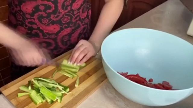 Новый Салат из Баклажана! ЭТО ПРОСТО БОМБА!!! ОЧЕНЬ ВКУСНО!!! смотреть онлайн