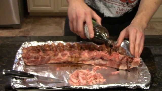 How to Cook Delicious BBQ Ribs with Brown Sugar Dry Rub - Baking in the Oven Tender and Easy! смотреть онлайн
