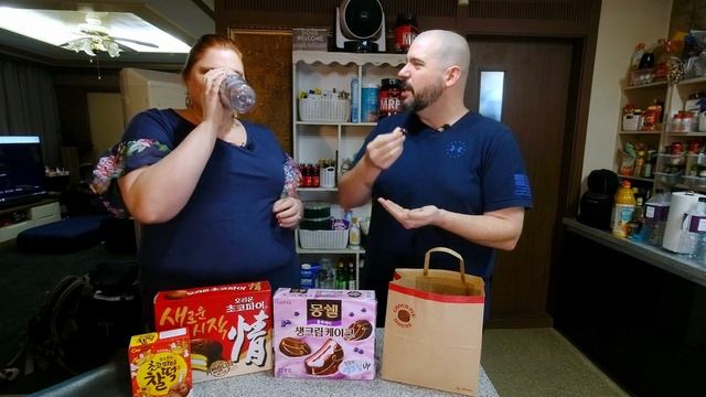 Choco Pie taste test смотреть онлайн