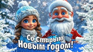 Со Старым Новым 2026 годом! Прикольные и Весёлые Поздравления на Старый Новый 2026 !С Годом ЛОШАДИ