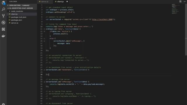 COMMAND LINE ENCRYPTED CHAT EP.1 смотреть онлайн