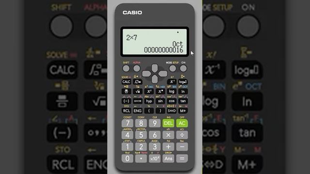How to use Binary, Octal, Hexadecimal number system in calculator: Casio fx-991ES Plus [2020] смотреть онлайн