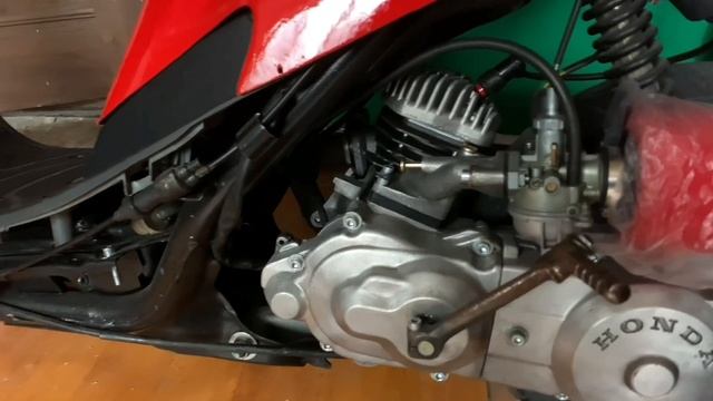 Honda Tact ТЮНИНГ И СБОРКА