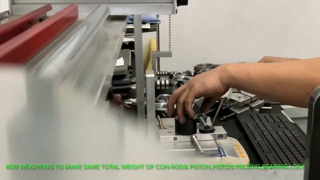 Dynamic Crankshaft Balancing Of Land Cruiser V8 Engine BOB-WEIGHT PREPARATION 1/4